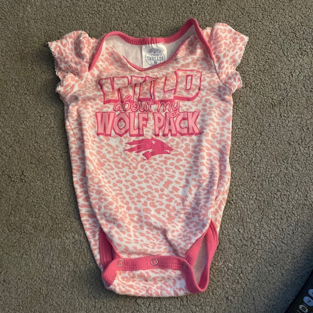 University of Nevada little girls onesie’s